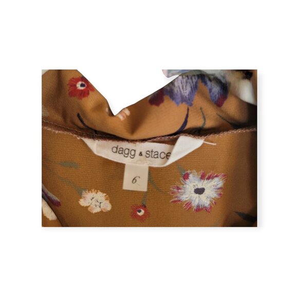 Oversized Floral Housedress by Dagg & Stacey size 6 - Picture 4 of 9